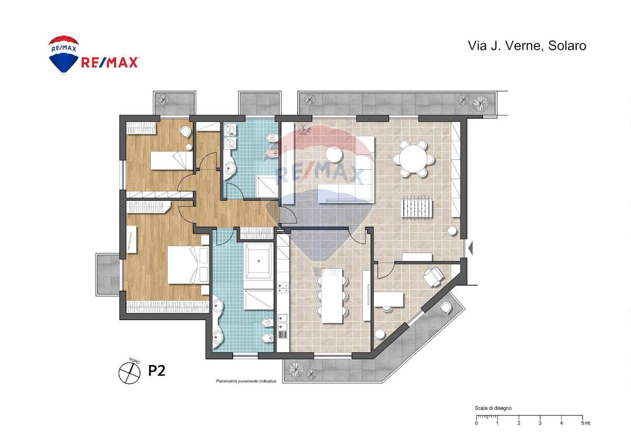 Laboratorio in , Solaro, {3} - Planimetria 1