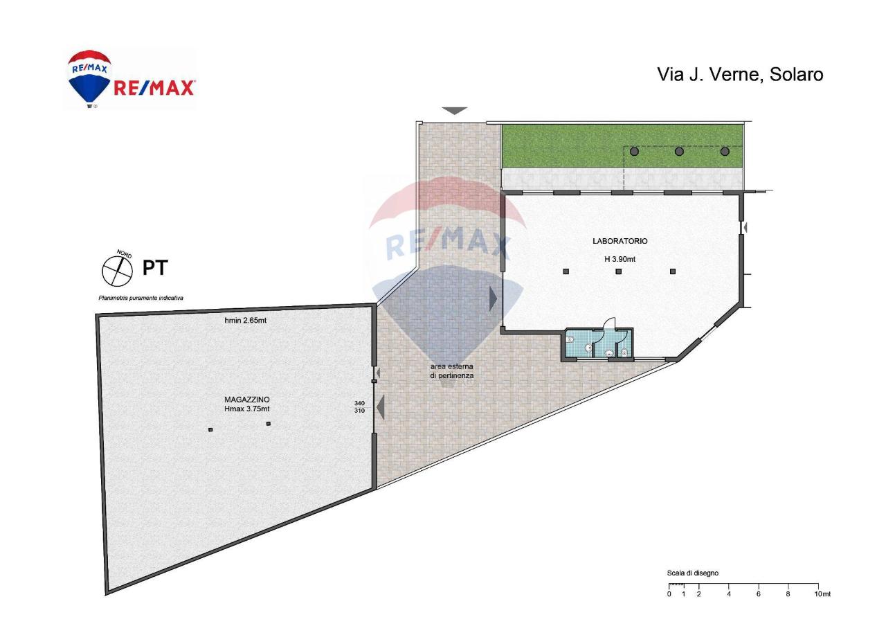 Laboratorio in , Solaro, {3} - Planimetria 1