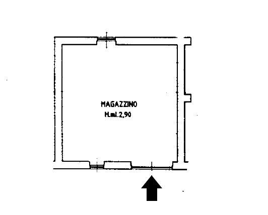 Magazzino in Via Montenero, Vado Ligure, {3} - Planimetria 1
