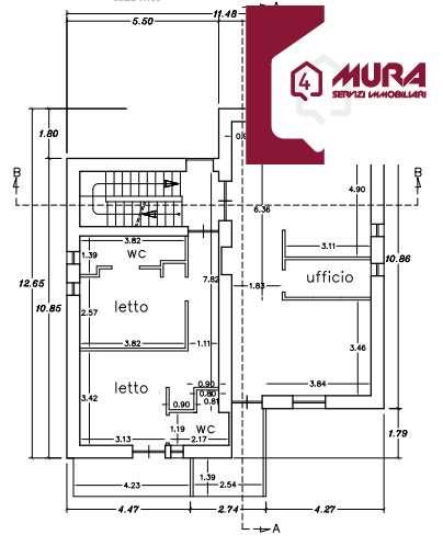 Albergo in , Giugliano In Campania, {3} - Planimetria 1