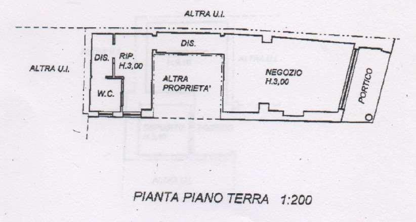 Negozio in Via Litta Rusca , Lurago Marinone, {3} - Planimetria 1