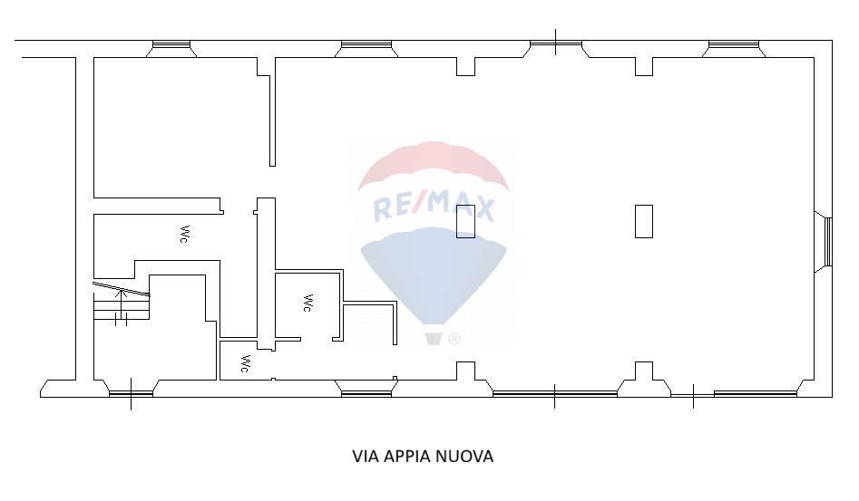 Negozio in Via Appia Nuova 44, Terracina, {3} - Planimetria 1