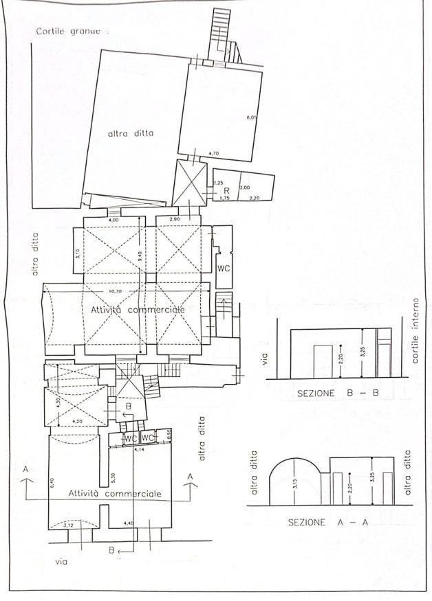 Negozio in Via del Crocefisso, Siracusa, {3} - Planimetria 1