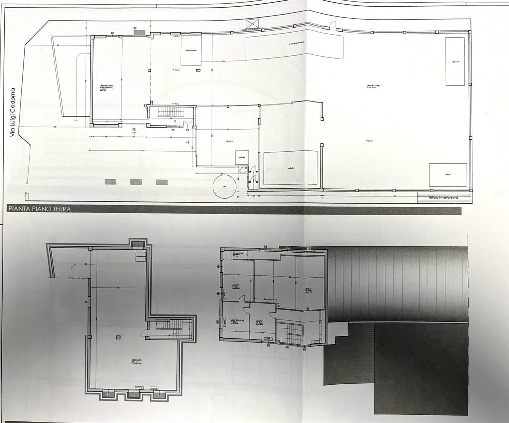 Palazzina commerciale in Via Cadorna 65, Carugo, {3} - Planimetria 1