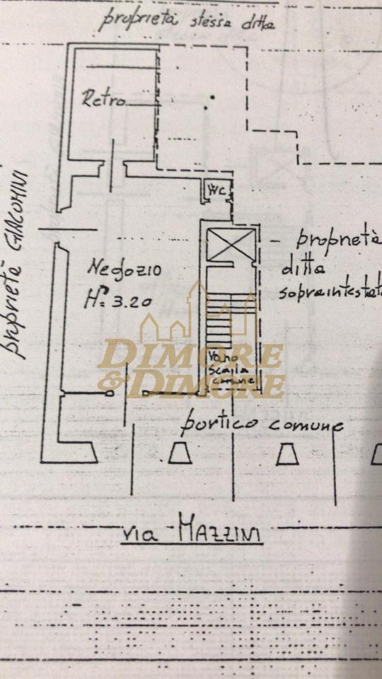 Negozio in Via Giuseppe Mazzini 95, Omegna, {3} - Planimetria 1