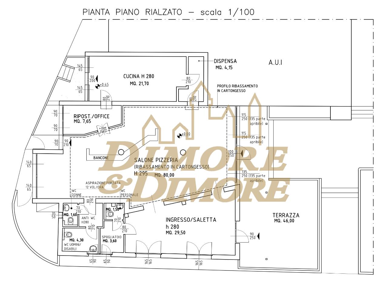Ristorante in Via dei Fiori  39, Brezzo Di Bedero, {3} - Planimetria 1