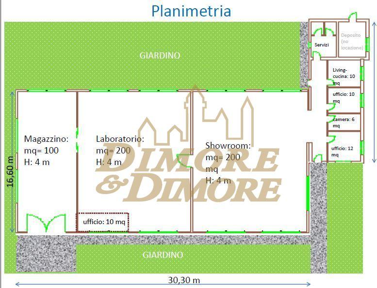 Capannone in , Gravellona Toce, {3} - Planimetria 1