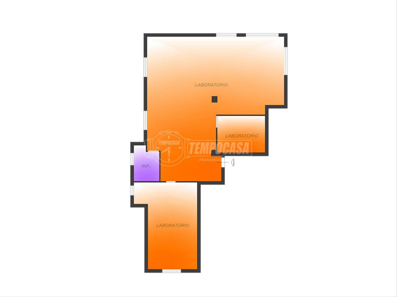 Laboratorio in Via Torquato Tasso, Cesano Boscone, {3} - Planimetria 1