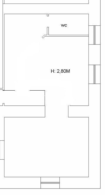 Negozio in Via Ospizio Pasqualino Cafaro, Napoli, {3} - Planimetria 1