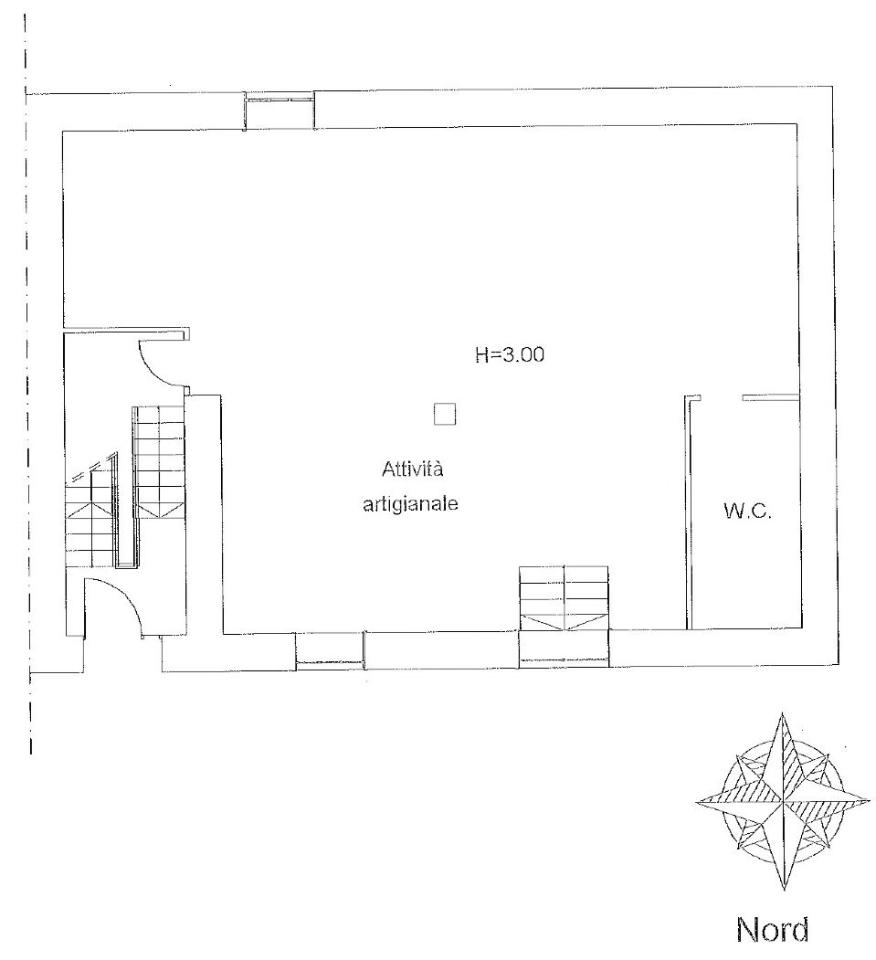 Magazzino in , Quarto, {3} - Planimetria 1