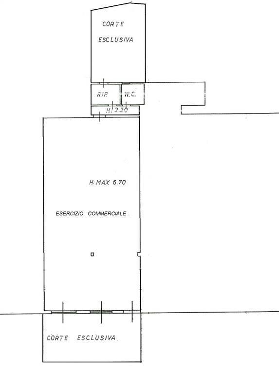 Negozio in , Pistoia, {3} - Planimetria 1