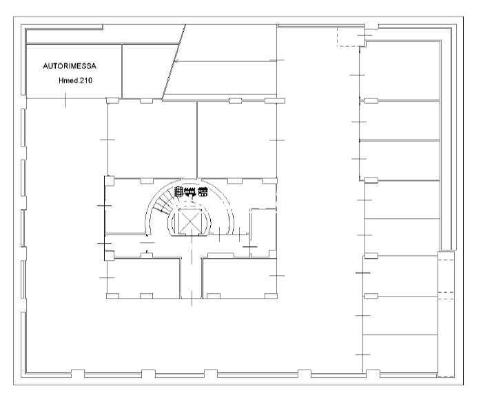 Locale commerciale in Ad.Ze Viale Reiter / C.Menotti, Modena, {3} - Planimetria 1