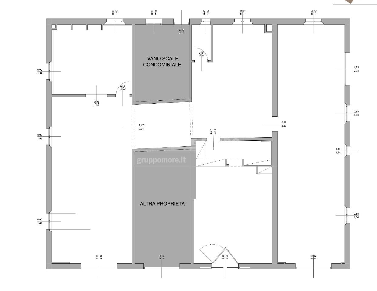 Palazzina commerciale in , Modena, {3} - Planimetria 1