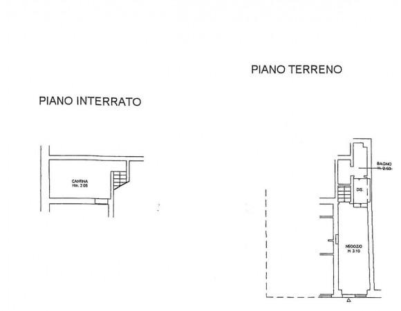 Negozio in Via dell'Oriuolo, Firenze, {3} - Planimetria 1