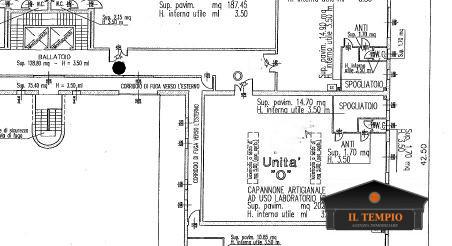 Capannone in Via Saviabona, Vicenza, {3} - Planimetria 1