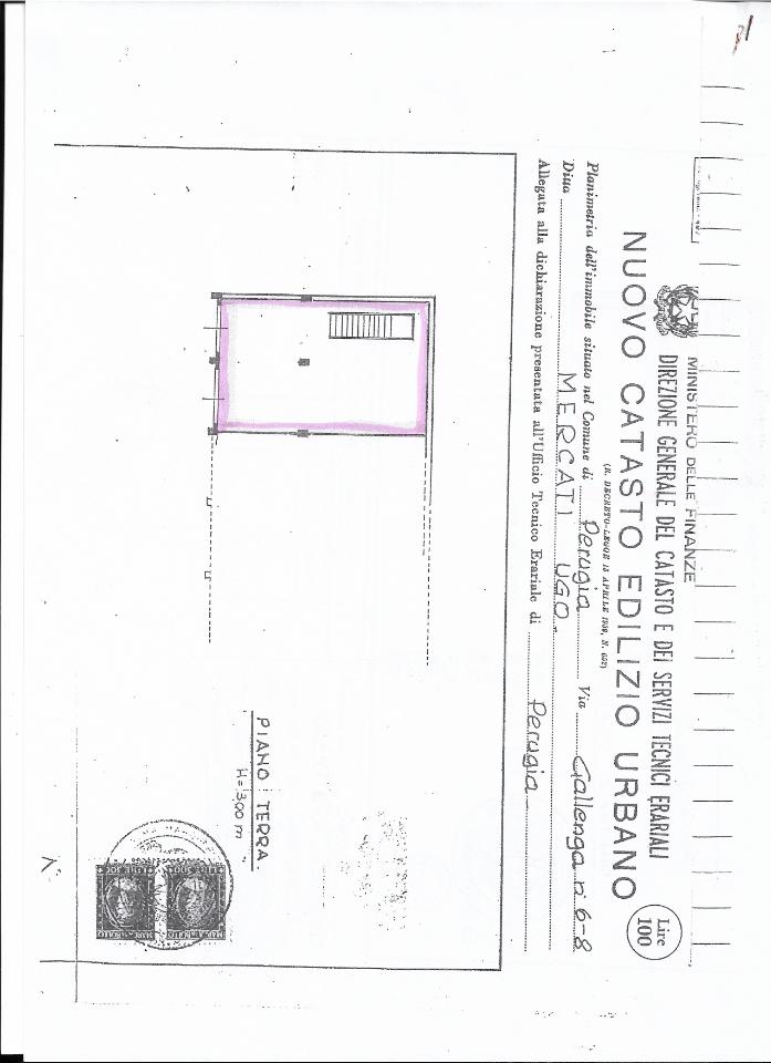 Negozio in Via Romeo Gallenga 6, Perugia, {3} - Planimetria 1