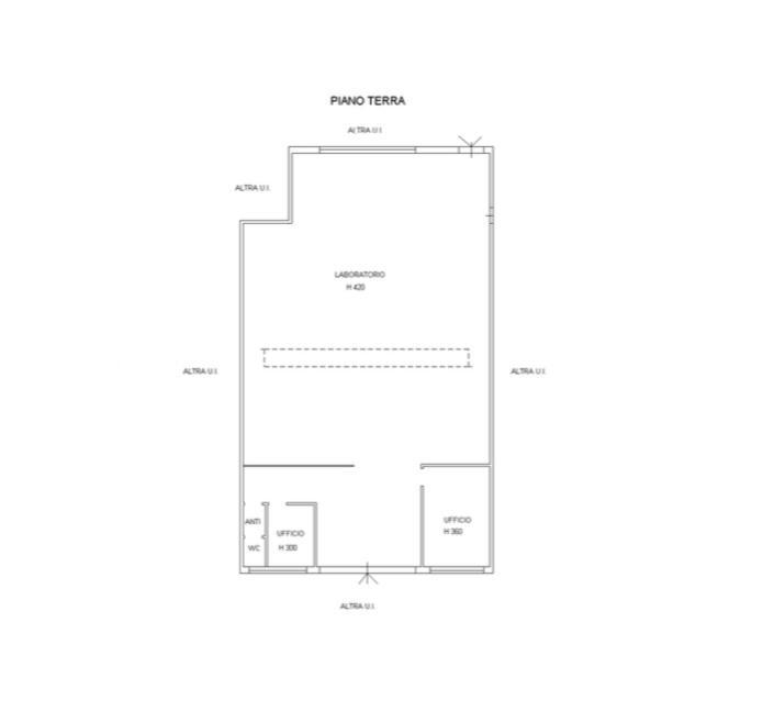 Palazzina commerciale in Via San Benelli  2 Montale 71, Montale, {3} - Planimetria 1