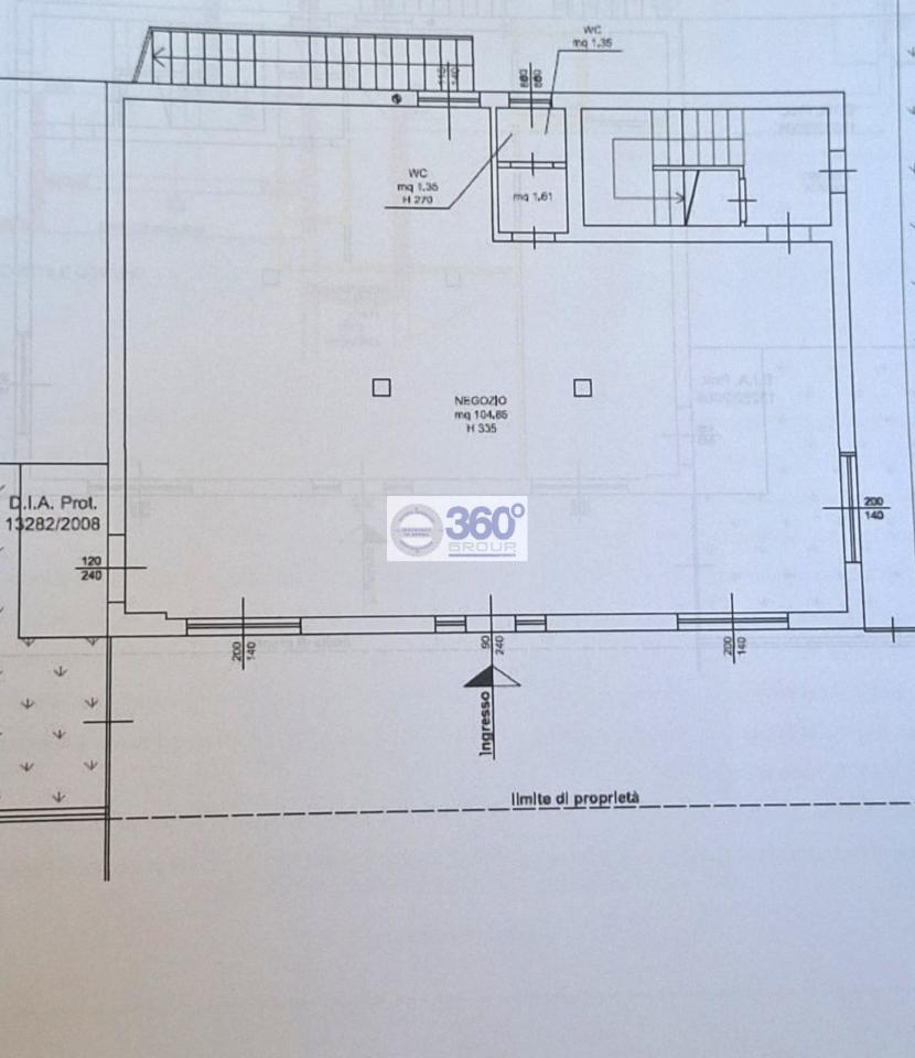 Ufficio in Via Castello 61, Rodengo Saiano, {3} - Planimetria 1