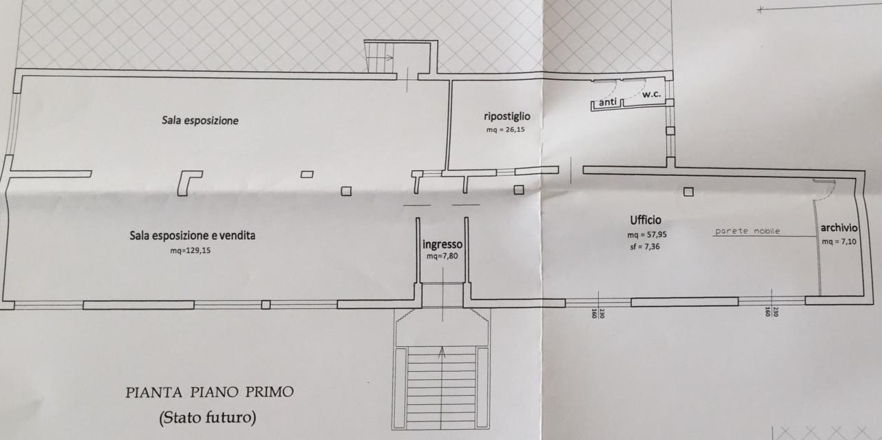 Ufficio in Via degli Alpini, Torri Di Quartesolo, {3} - Planimetria 1
