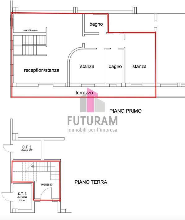 Ufficio in Via Watt, Piazzola Sul Brenta, {3} - Planimetria 1