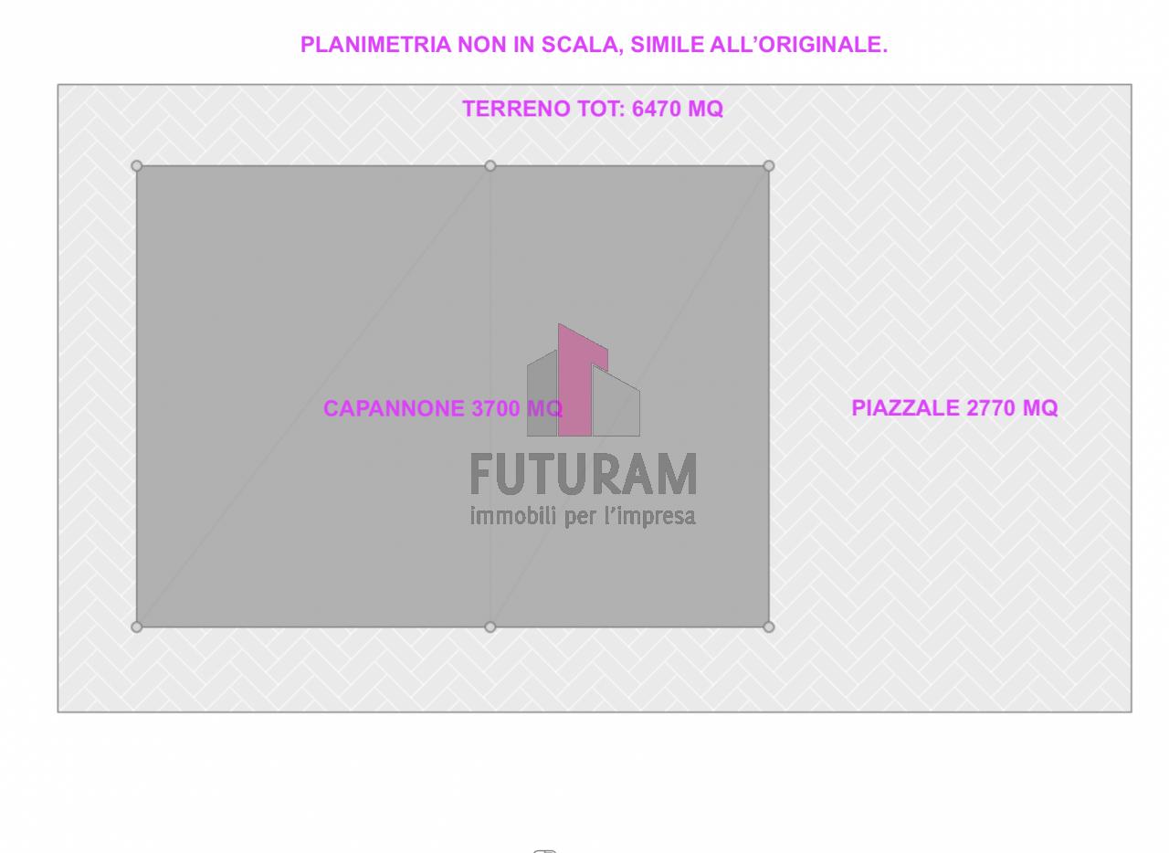 Capannone in Via Palazzon, Colceresa, {3} - Planimetria 1