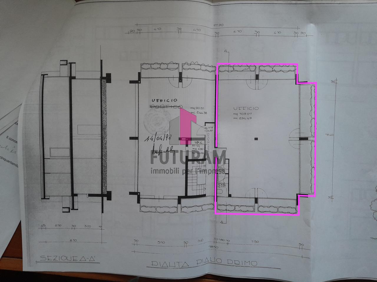 Ufficio in Via Roma, Campodarsego, {3} - Planimetria 1