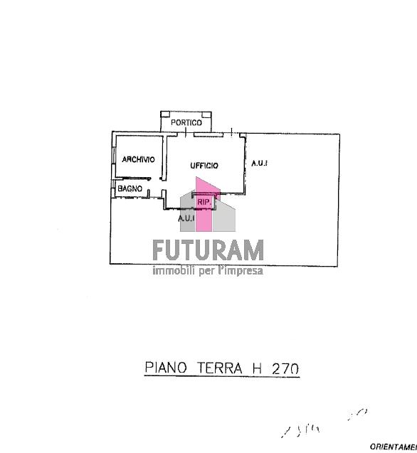 Ufficio in Viale Trieste, Vicenza, {3} - Planimetria 1