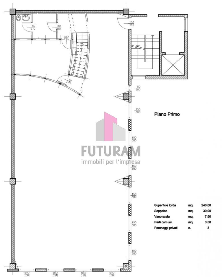 Ufficio in , Torri Di Quartesolo, {3} - Planimetria 1
