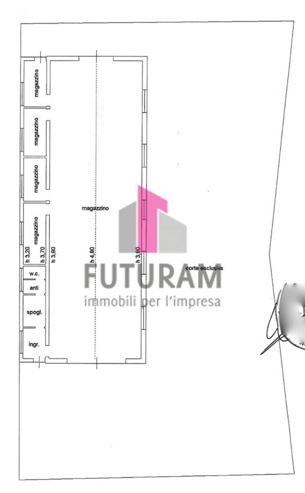 Capannone in Via Riale,1, Grumolo Delle Abbadesse, {3} - Planimetria 1