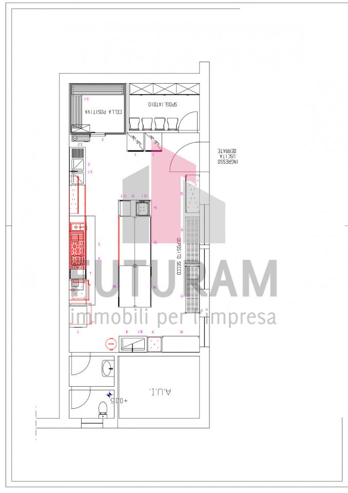 Laboratorio in Via Padova, Zane', {3} - Planimetria 1