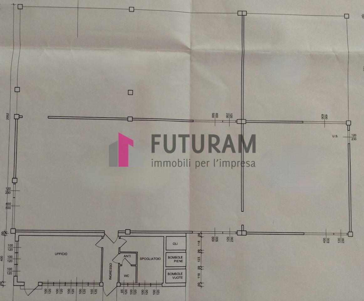 Capannone in Via Roma 1, Campagna Lupia, {3} - Planimetria 1