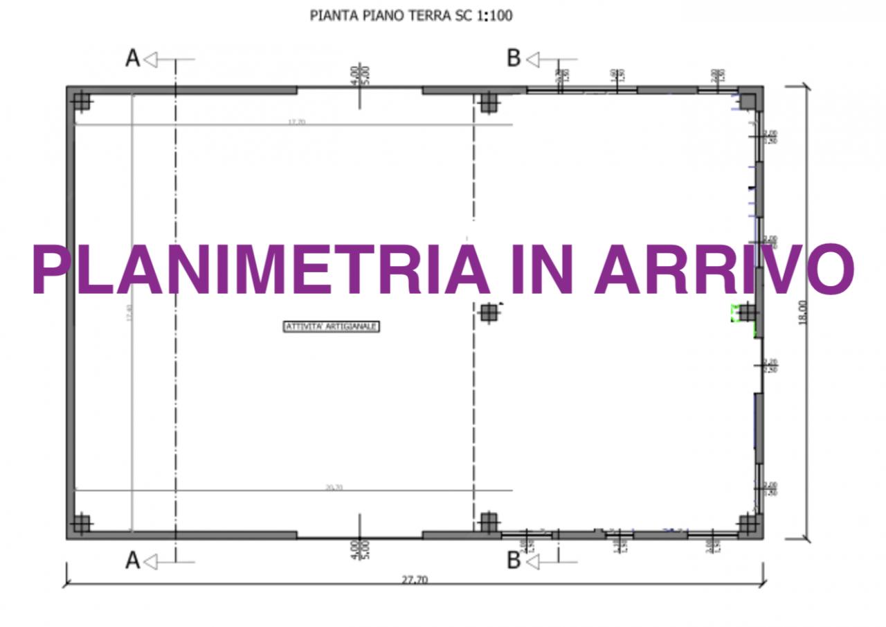 Capannone in , Padova, {3} - Planimetria 1