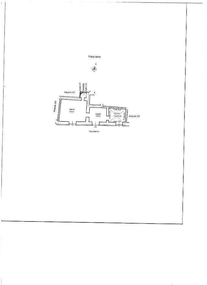 Palazzina commerciale in Via Antonio Gramsci, Sarzana, {3} - Planimetria 1
