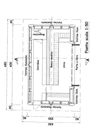 Negozio in Località San Venanzio, Spoleto, {3} - Planimetria 1