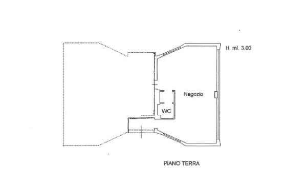 Negozio in Viale Firenze, Foligno, {3} - Planimetria 1