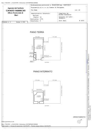 Negozio in Via Roma, Putignano, {3} - Planimetria 1