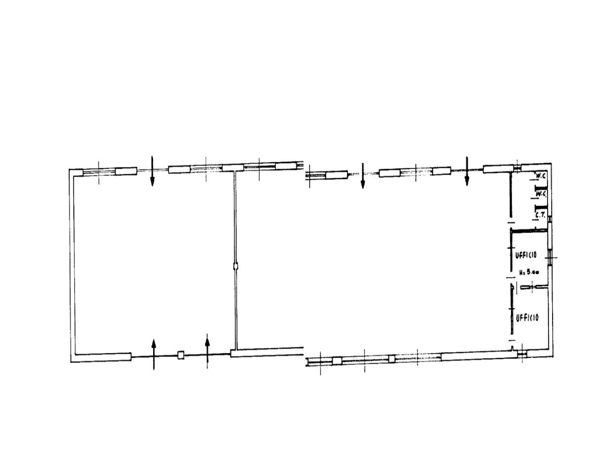 Capannone in Via Valle Po 92, Cuneo, {3} - Planimetria 1