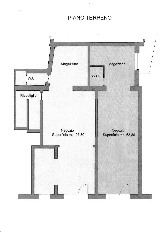 Negozio in , Poggibonsi, {3} - Planimetria 1