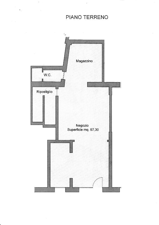 Negozio in , Poggibonsi, {3} - Planimetria 1