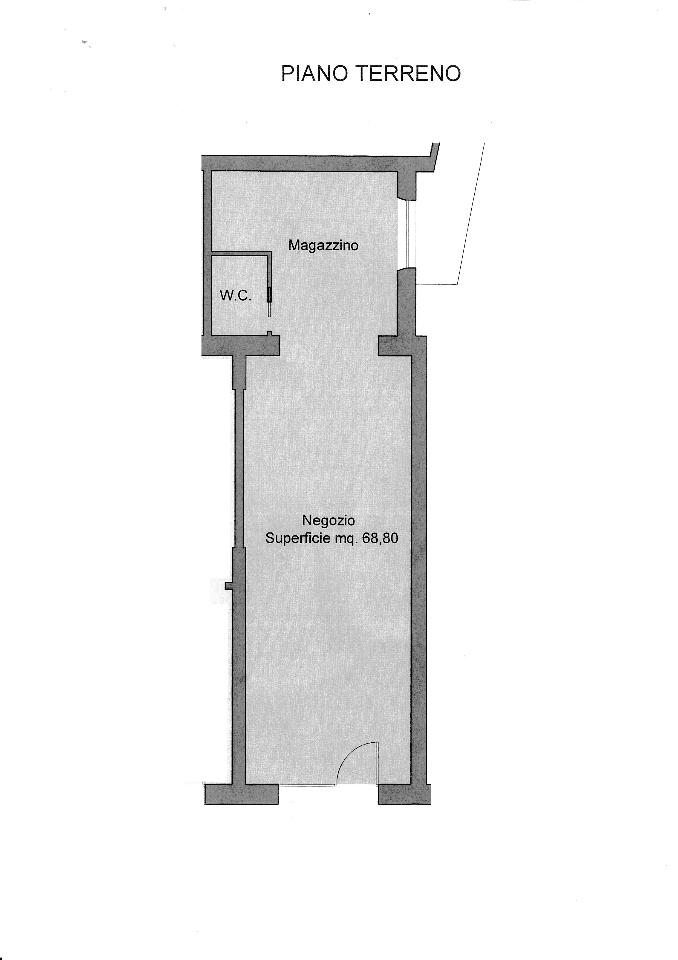 Negozio in , Poggibonsi, {3} - Planimetria 1