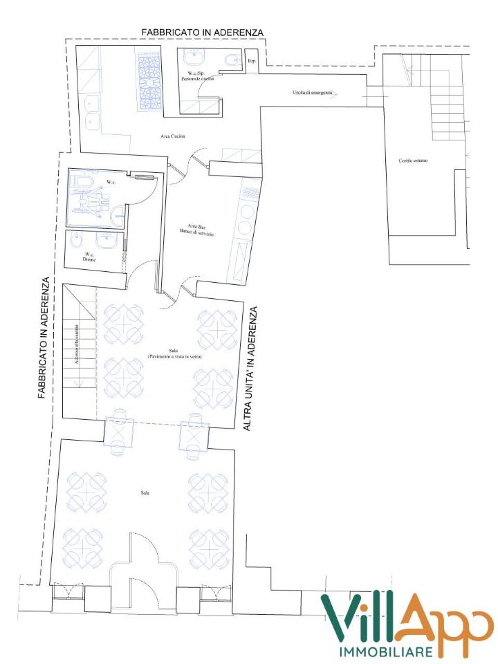 Negozio in Corso Appio Claudio 60, Fondi, {3} - Planimetria 1