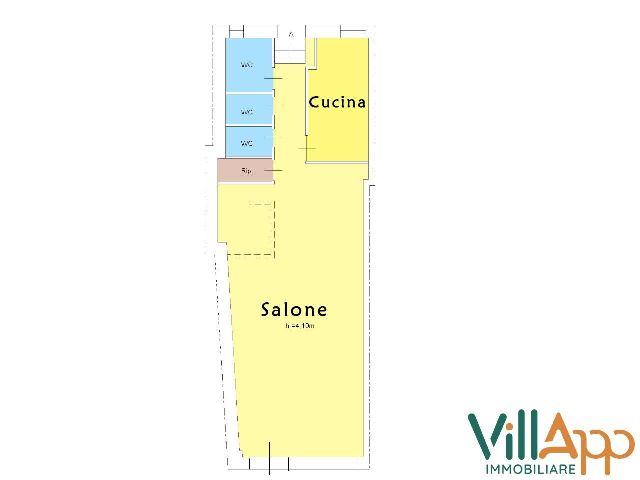 Negozio in Corso Appio Claudio 3333, Fondi, {3} - Planimetria 1