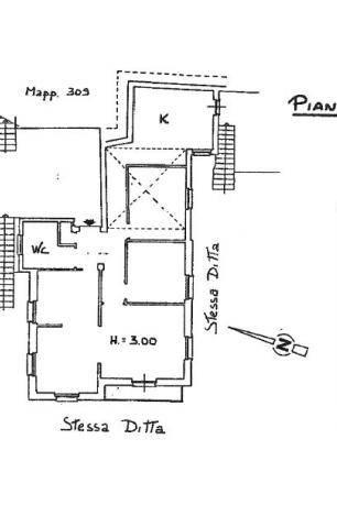 Quadrilocale in vendita, Via Maggiolo 17, Camogli - Planimetria 1