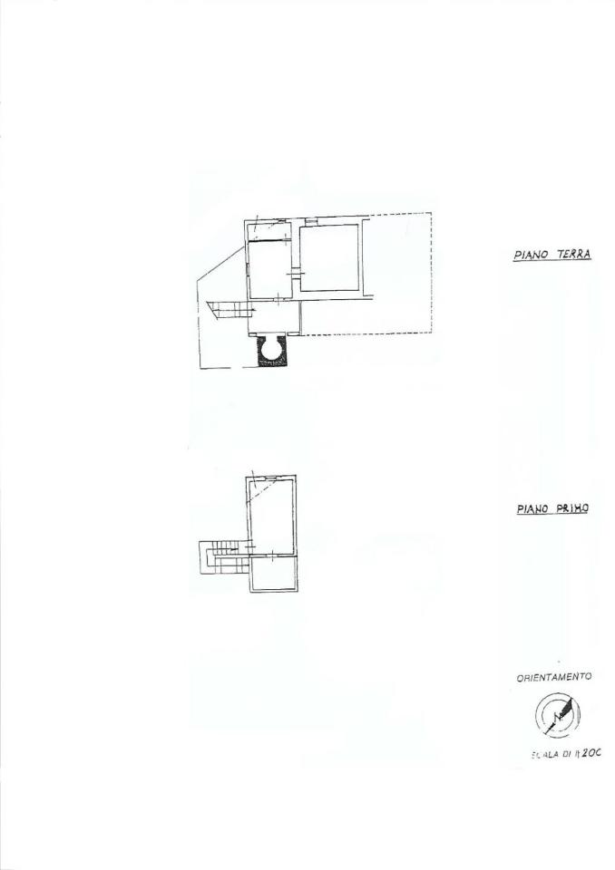 Rustico in vendita, Via dei Pellegrini, Cefalu' - Planimetria 1