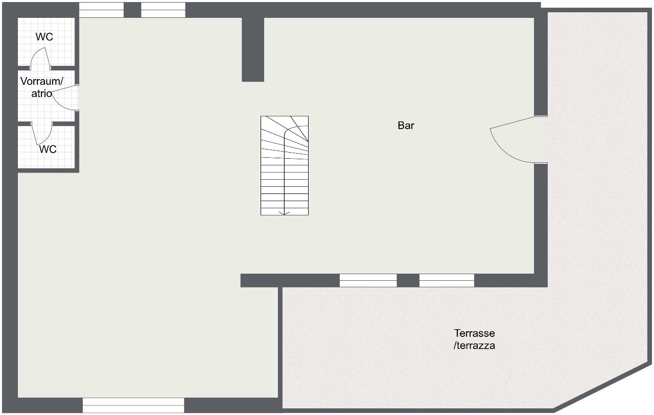 Immobile commerciale in , Merano, {3} - Planimetria 1