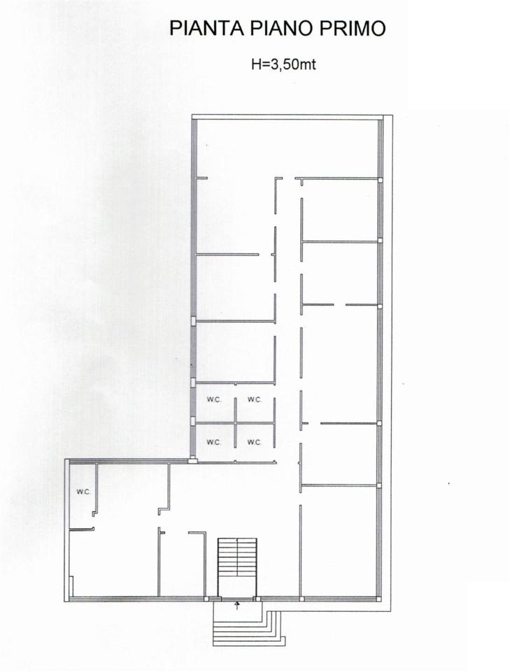 Ufficio in Via delle Industrie, Reggio Calabria, {3} - Planimetria 1