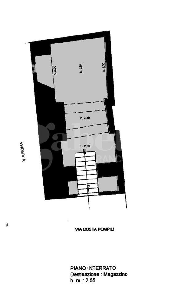 Negozio in Via Roma  60, Marino, {3} - Planimetria 1