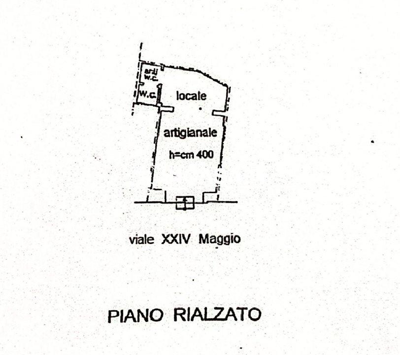 Negozio in Via 24 Maggio 35, Galatone, {3} - Planimetria 1
