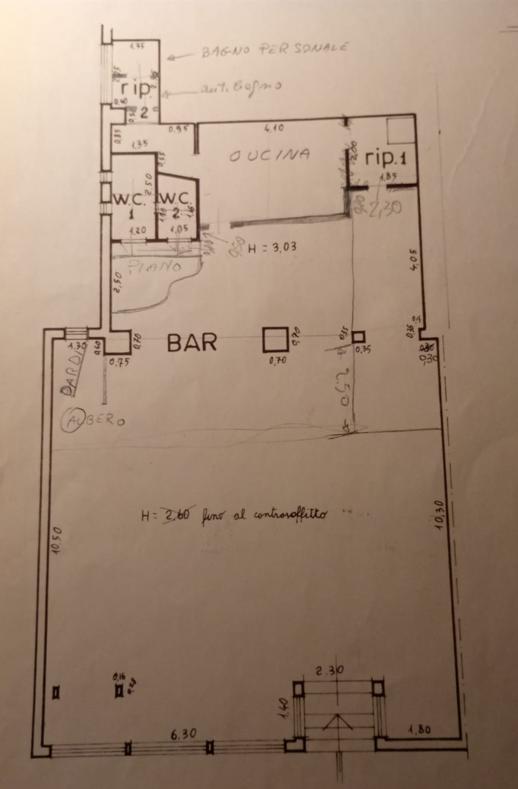 Ristorante in , Rimini, {3} - Planimetria 1