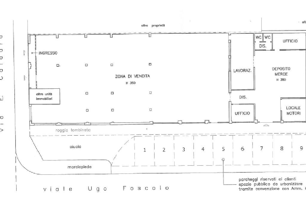 Negozio in Via Emilio Caldara 50, Soresina, {3} - Planimetria 1